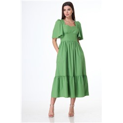 Платье  Anelli артикул 1058 зеленый