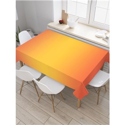 Скатерть на стол «Оранжевое переливание», прямоугольная, сатен, размер 145х180 см