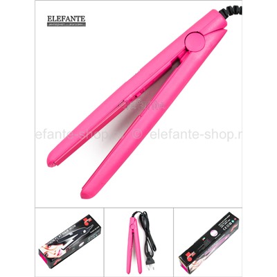 Мини-утюжок Ion Flat Hair Iron pink