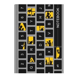 Записная книжка 'Notebook' арт. 61487 КЛАВИАТУРА