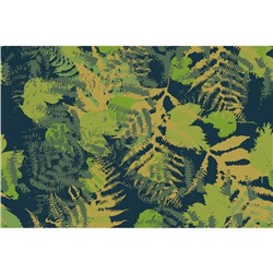 Фотобаннер, 300 × 200 см, с фотопечатью, люверсы шаг 1 м, «Камуфляж. Листья»