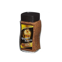 Кофе растворимый Черная Карта Gold 95г (стекло)