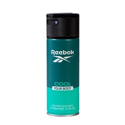 Дезодорант спрей для тела мужской REEBOK COOL YOUR BODY, 150 мл