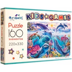 Пазл 160 Kids Games. Дельфины 07863 в Самаре