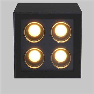 Светильник потолочный Outdoor O309CL-L8GF3K, 8Вт, 7,6х7,6х8 см, LED, 500Лм, 3000К, цвет графит