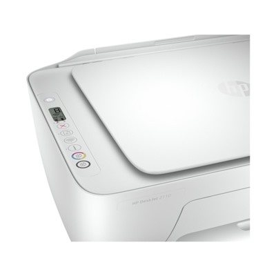 МФУ, струйный цв HP DESKJET 2710E,1200x1200 dpi чб,4800x1200 dpi цв,5-7 стр/мин,А4,USB,WiFi