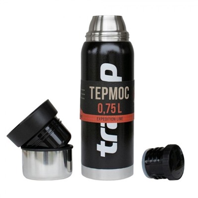Термос Tramp TRC-031, 0,75 л, чёрный