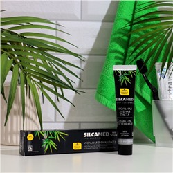 Зубная паста Silcamed Black Whitening в пенале, 75 г