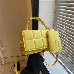 Набор сумок из 2 предметов, арт А116, цвет: жёлтый ОЦ