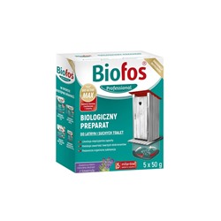 BioFos Professional Средство для септиков и небольших очистных сооружений 5*50г