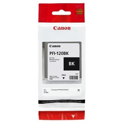 Картридж струйный Canon PFI-120 BK 2885C001 черный для Canon imagePROGRAF TM-200/205