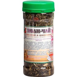 Иван-чай ферментированный с шиповником и таволгой, банка (100 г)