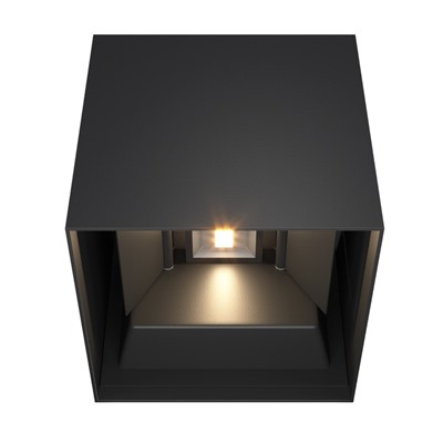 Архитектурная подсветка Outdoor O572WL-L20B3K, 20Вт, 15х15х15 см, LED, 1050Лм, 3000К, цвет чёрный