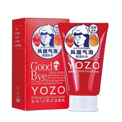 YOZO  Пенка для умывания Good Bye! BAKING SODA от чёрных точек с Пищевой Содой  130г  (YZ-9303)