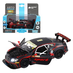 Модель 1:32 Bentley Continental GT3, черный 1251407JB Автопанорама в Самаре