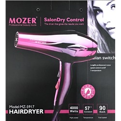 Профессиональный фен для волос Mozer #MZ-5917# 4000W Провод 1,5 метра