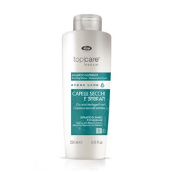 Top Care Repair Nourishing Shampoo / Интенсивный питательный шампунь, 250мл, HYDRA CARE, LISAP