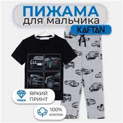 Пижама детская для мальчика KAFTAN "Cars" рост 146-152 (38)