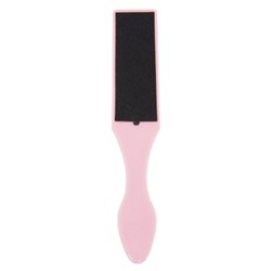 Пилка для стоп со съемным полотном прямоугольная #100/180, 06 Розовая